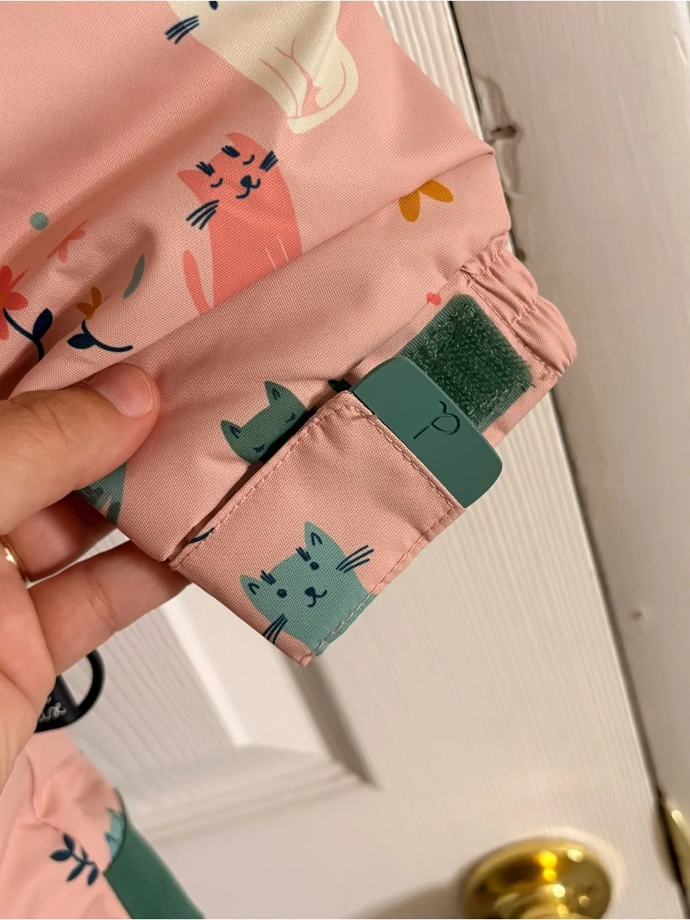 Children’s Girls Deux par Deux Winter Snow Jacket Printed Novelty Cats Sz 6